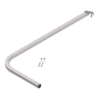 Hymer Handlauf für Podesttreppen, beidseitig verwendbar, für Stufenzahl 4+5, inkl. Befestigungsmaterial
