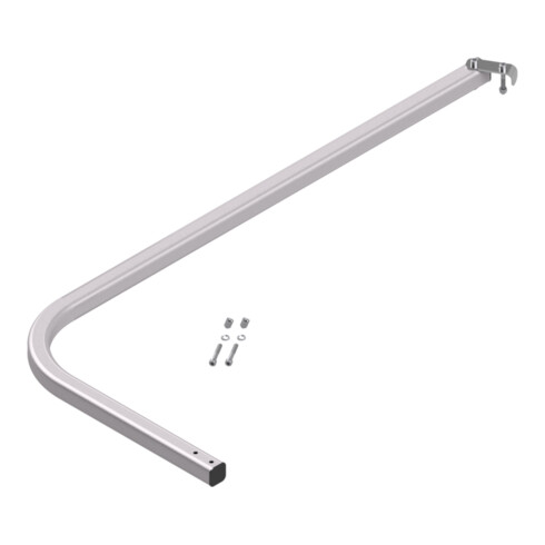 Hymer Handlauf für Podesttreppen, beidseitig verwendbar, für Stufenzahl 4+5, inkl. Befestigungsmaterial