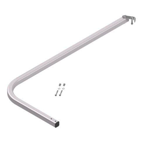 Hymer Handlauf für Podesttreppen, beidseitig verwendbar, für Stufenzahl 6+7, inkl. Befestigungsmaterial