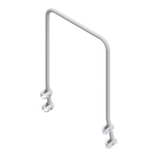 Hymer Handrail frontaal voor machinebordes, voor aantal treden 2-5
