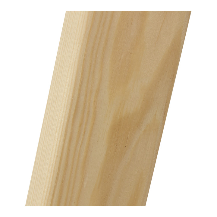 Hymer Holz-Sprossenstehleiter, beidseitig begehbar, 2x7 Sprossen