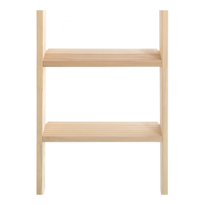 Hymer Holz-Stufenstehleiter, beidseitig begehbar, 2x4 Stufen