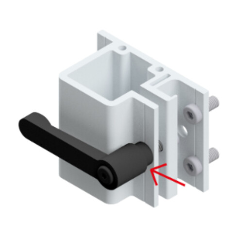 Hymer Klemmhebel für 2210+2211+2220+2221+2230+2231+2240+2241+6884, 2 Stück