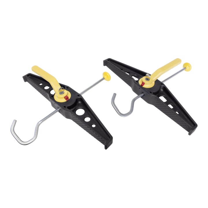 Set Hymer Teleskopleiter + Leiterhalterset für Dachträger