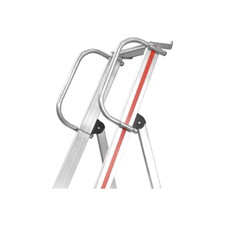 Hymer Platformtrap met handrail, 5 treden