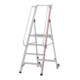 Hymer Platformladder 8081 met kantelrollen en lange leuning-4