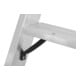Hymer Platformtrap met kantelwielen en lange handrail, 5 treden