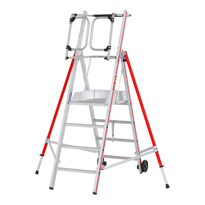 Hymer Plattformleiter ProTect, 4 Sprossen
