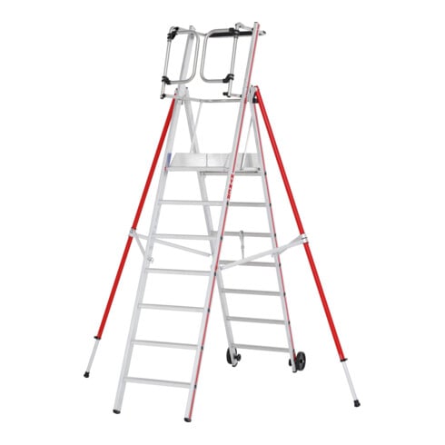 Hymer Plattformleiter ProTect, 7 Sprossen