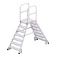 Hymer Podesttrap R13 verrijdbaar, aan beide zijden begaanbaar, 2x7 treden, opstaphoogte 1,70 m