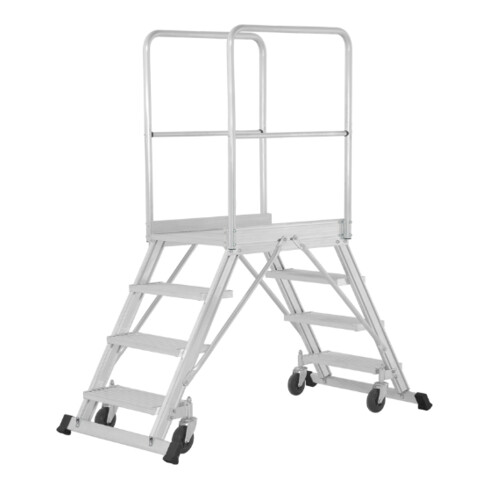 Hymer Podesttreppe fahrbar beidseitig begehbar