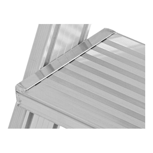 Hymer Podesttreppe fahrbar, beidseitig begehbar, 2x8 Stufen