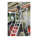 Hymer Podesttreppe fahrbar, einseitig begehbar, 7 Stufen