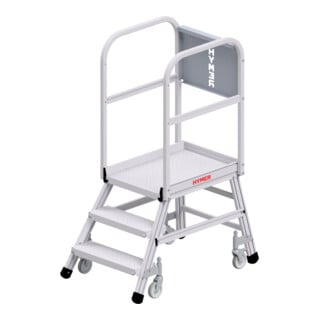 Hymer Podesttreppe R13 fahrbar, einseitig begehbar, 3 Stufen, Standhöhe 0,73 m
