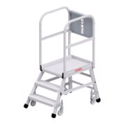 Hymer Podesttreppe R13 fahrbar, einseitig begehbar, 3 Stufen, Standhöhe 0,73 m