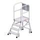 Hymer Podesttreppe R13 fahrbar, einseitig begehbar, 4 Stufen, Standhöhe 0,95 m