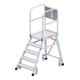 Hymer Podesttreppe R13 fahrbar, einseitig begehbar, 5 Stufen, Standhöhe 1,20 m