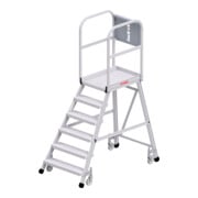 Hymer Podesttreppe R13 fahrbar, einseitig begehbar, 6 Stufen, Standhöhe 1,45 m
