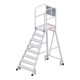Hymer Podesttreppe R13 fahrbar, einseitig begehbar, 8 Stufen, Standhöhe 1,95 m
