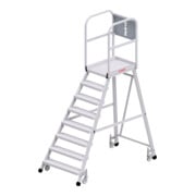 Hymer Podesttreppe R13 fahrbar, einseitig begehbar, 8 Stufen, Standhöhe 1,95 m