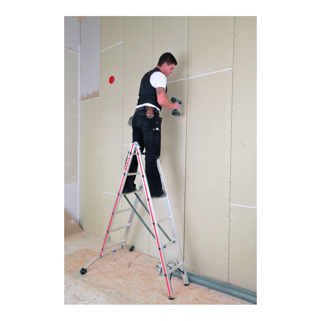 Hymer Multifunctionele ladder 6045, tweedelig