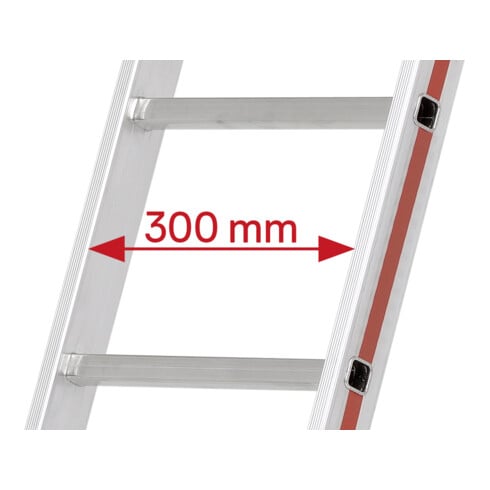 Hymer Reformladder, tweedelig 4045