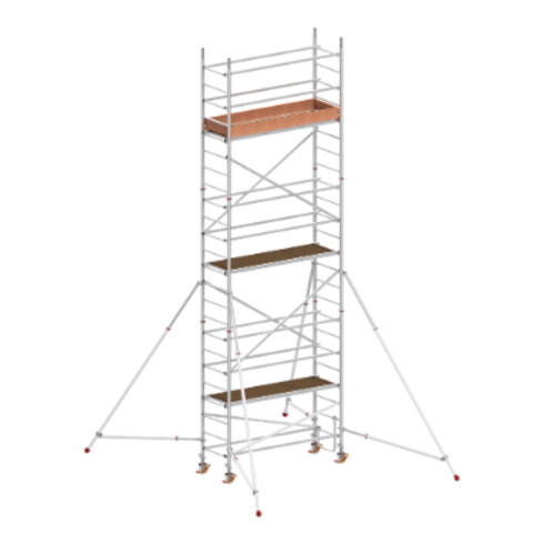 Hymer Rolsteiger met uitzetpoten, reikhoogte 7,27 m