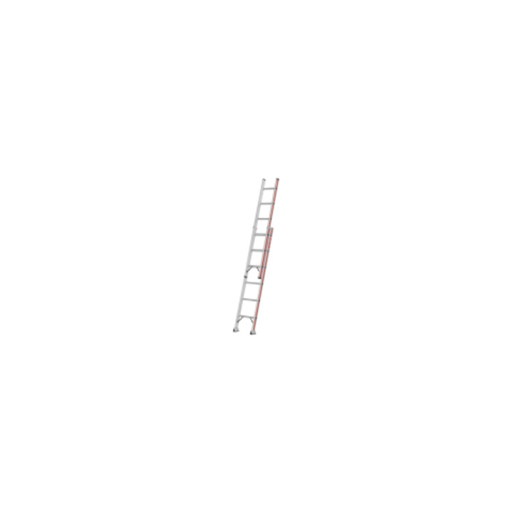 Hymer Schuifladder, tweedelig, 2x6 sporten
