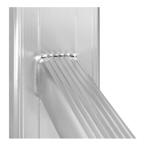 Hymer Sprossenstehleiter beidseitig begehbar 6023