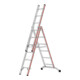 Hymer Stufen-Mehrzweckleiter 3-teilig-1