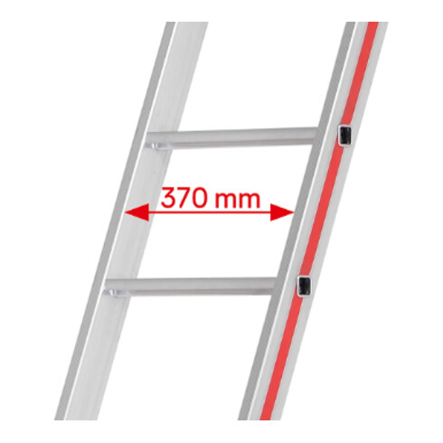 Hymer Stufenanlegeleiter R13, 14 Stufen
