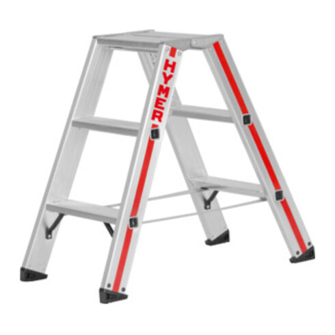 Hymer Stufenstehleiter beidseitig begehbar 8024