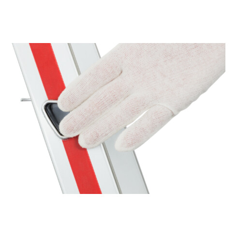 Hymer Stufenstehleiter beidseitig begehbar 4024