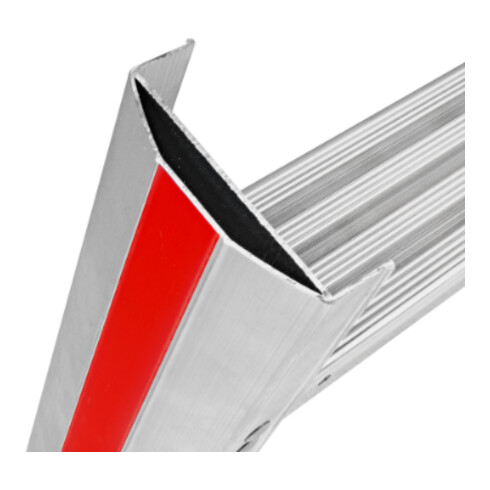 Hymer Stufenstehleiter beidseitig begehbar 6024