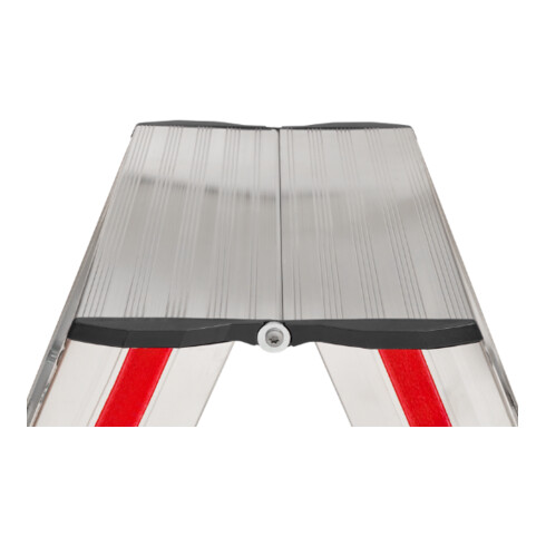 Hymer Stufenstehleiter beidseitig begehbar 6024