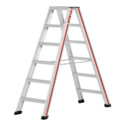 Hymer Stufenstehleiter beidseitig begehbar 6024