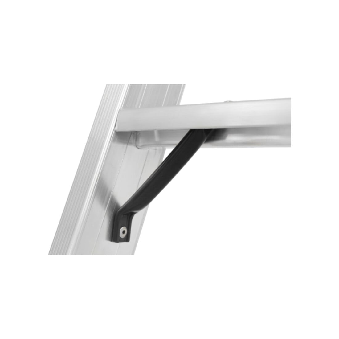 Hymer Stufenstehleiter mit Plattform, einseitig begehbar