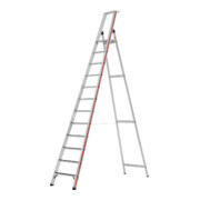 Hymer Stufenstehleiter R13 mit Plattform, einseitig begehbar, 12 Stufen