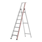 Hymer Stufenstehleiter R13 mit Plattform, einseitig begehbar, 7 Stufen
