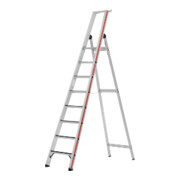 Hymer Stufenstehleiter R13 mit Plattform, einseitig begehbar, 8 Stufen