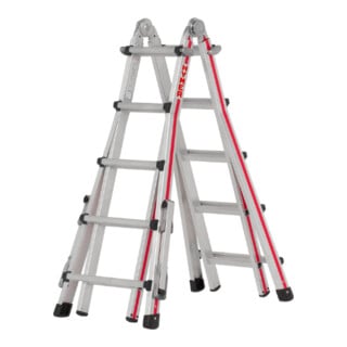 Hymer Teleskopleiter TELESTEP, 4x5 Sprossen inkl GRATIS Eimerhaken