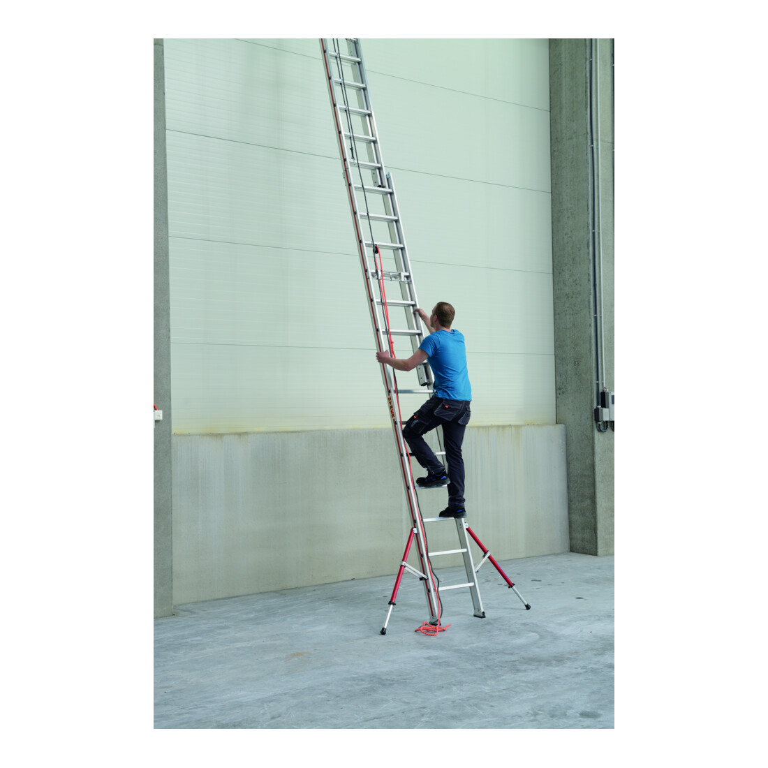 Hymer Driedelige touwladder 6261