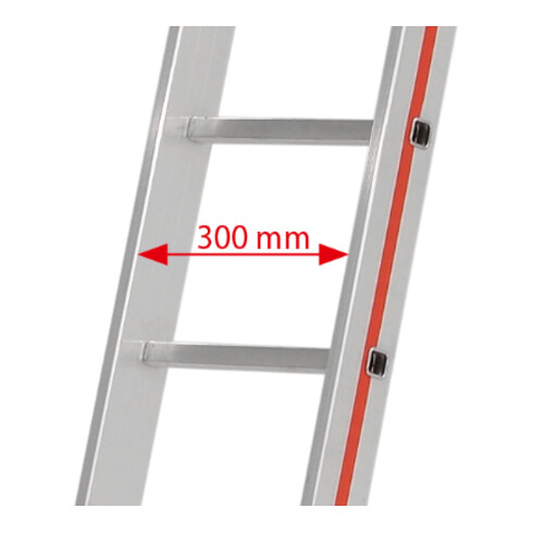 Hymer Driedelige touwladder 6261