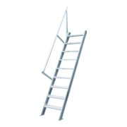 Hymer Treppe stationär Stufenbreite 600 mm ohne Podest Treppenneigung 60°-1