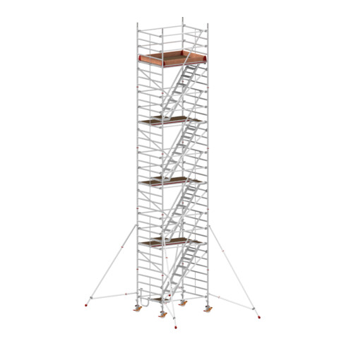 Hymer Treppen-Fahrgerüst mit Ausleger 1,90x1,50m, Reichhöhe 10,4 m