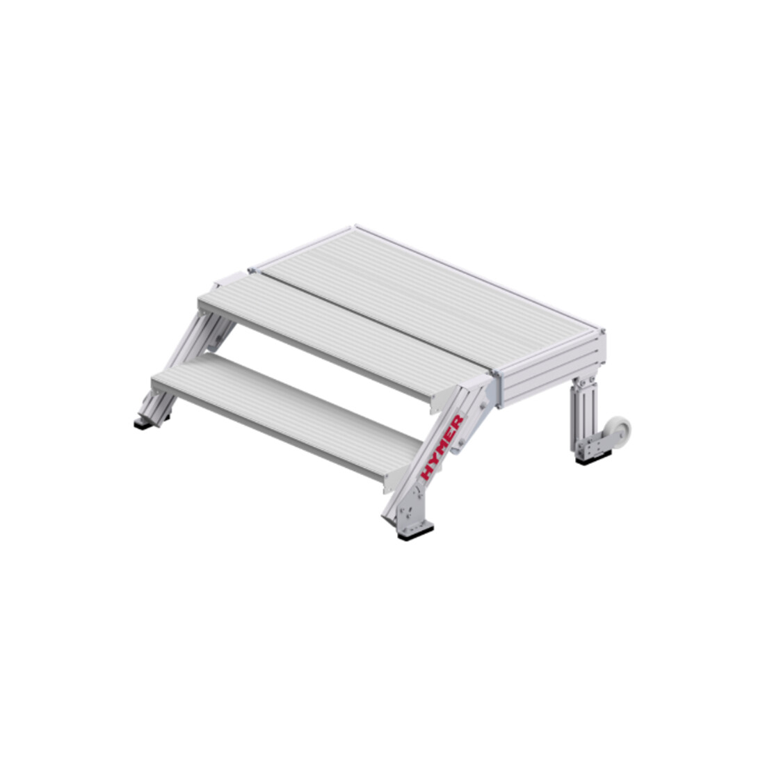 Hymer Treppenpodest, Stufenbreite 1000 mm, 2 Stufen