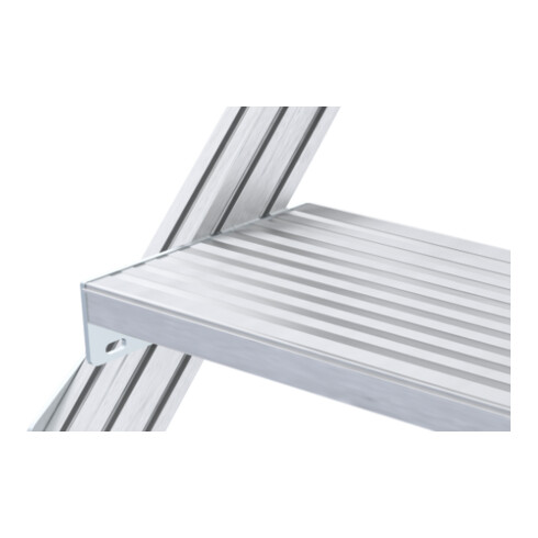 Hymer Treppenpodest, Stufenbreite 1000 mm, 4 Stufen
