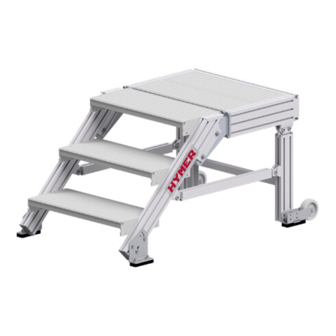 Hymer Treppenpodest, Stufenbreite 600 mm, 3 Stufen
