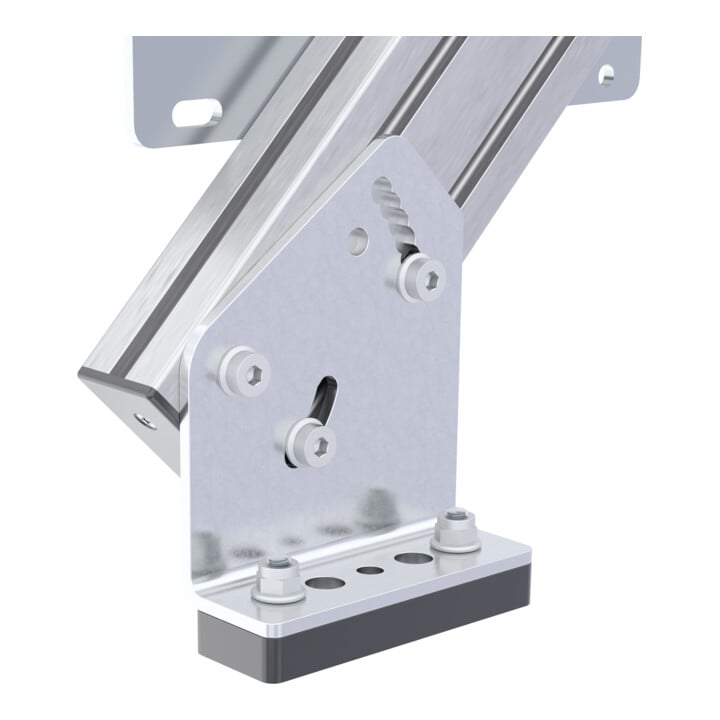 Hymer Treppenpodest, Stufenbreite 800 mm, 2 Stufen