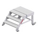 Hymer Treppenpodest, Stufenbreite 800 mm, 3 Stufen-2